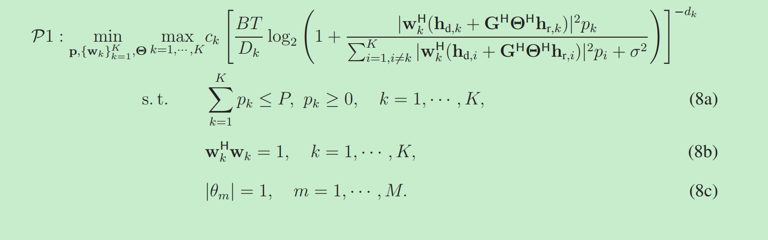 joint optimization problem