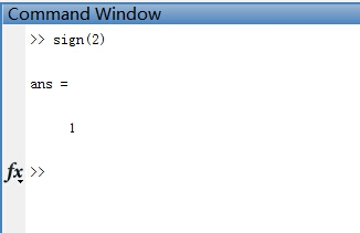 matlab sign函数用法及实例