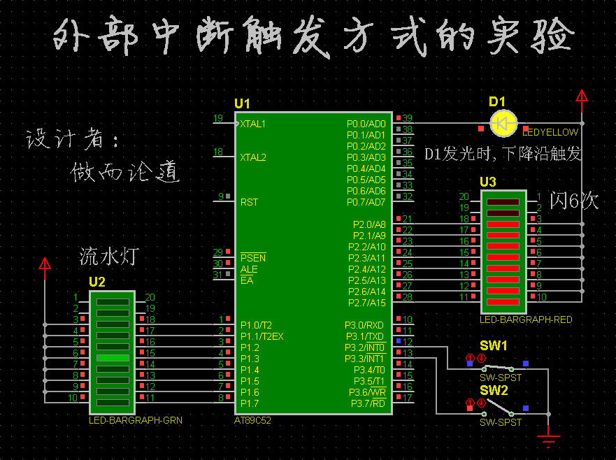 关于51单片机外部中断的触发方式 - 非著名博主 - 电子信息角落