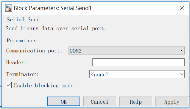 Serial Send