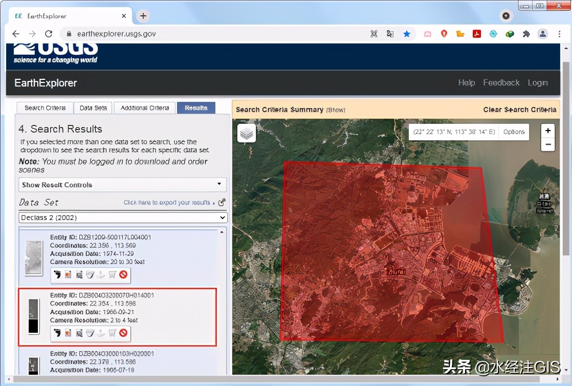 如何下载60年代历史地图并进行坐标配准