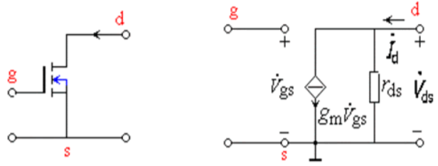 场效应管的微变等效电路