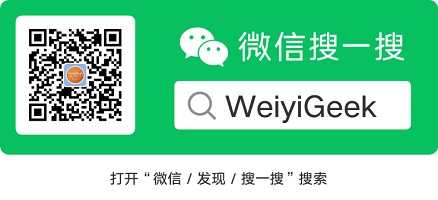 WeiyiGeek-公众账号