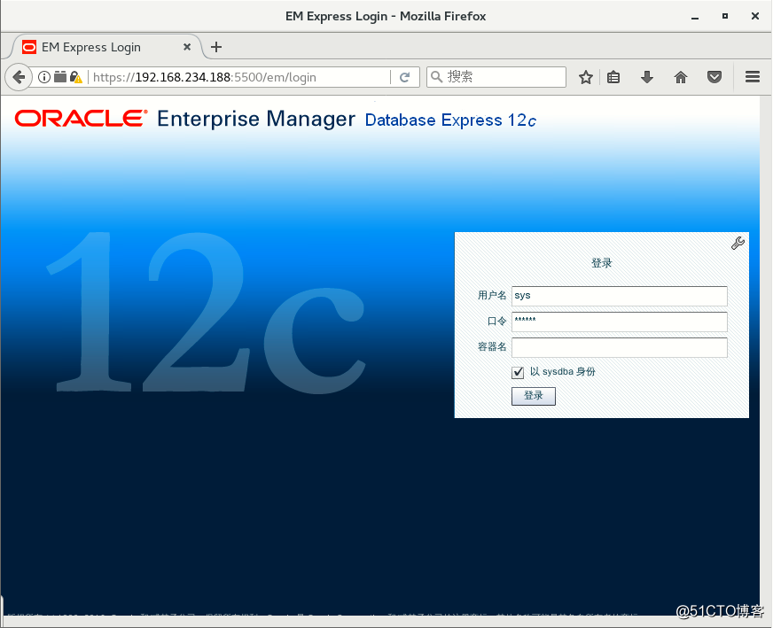 基于CentOS7安装部署 Oracle   12c