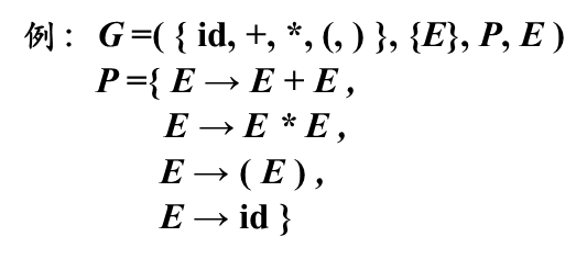 一个完整的文法