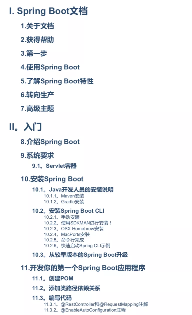 腾讯T4大牛整理的SpringBoot文档，覆盖你认知中的所有操作