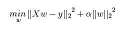 ridge regression