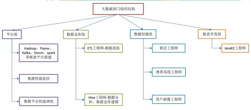 大数据部门组织结构