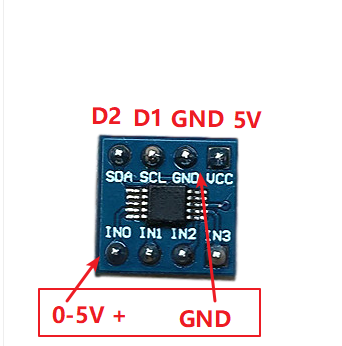 ADS1115接线