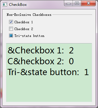 CheckBox