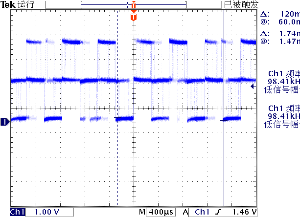 ▲ 图A2.3.3 叠加后的信号波形