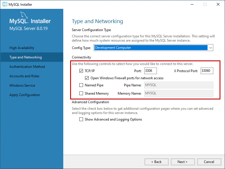 Configure Network