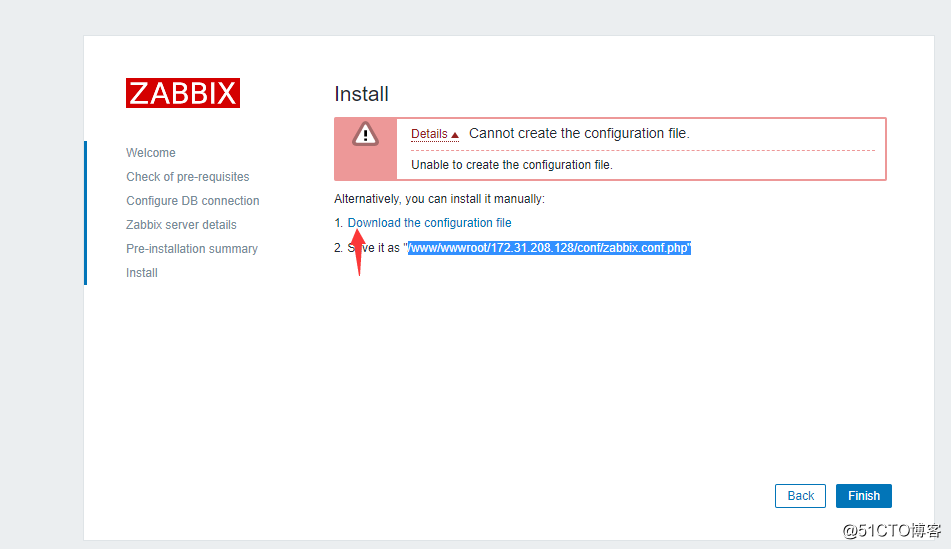 centos7上使用宝塔面板配置LNMP环境安装zabbix4.2