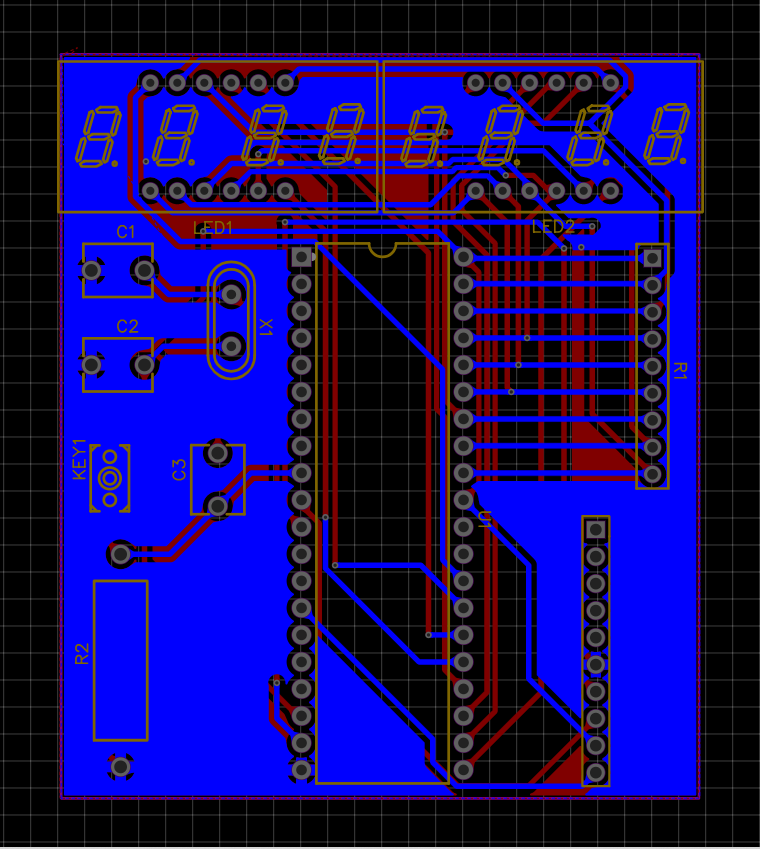 PCB底面