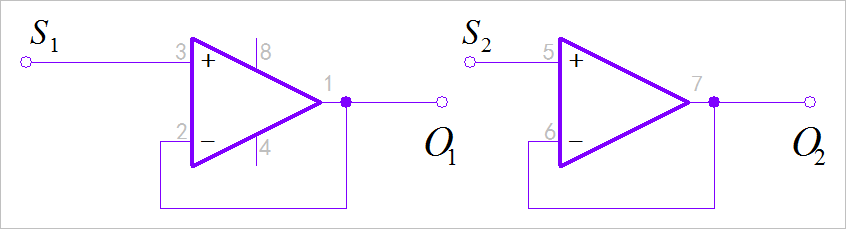 ▲ 图1.1.2 隔离放大电路