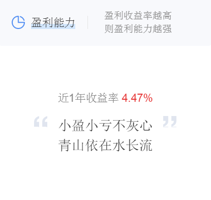 盈利能力