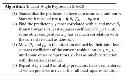 LARS算法