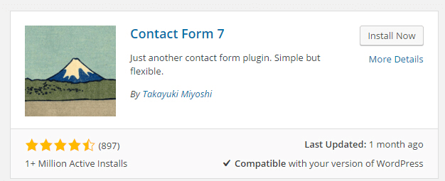 contact form 7使用介绍