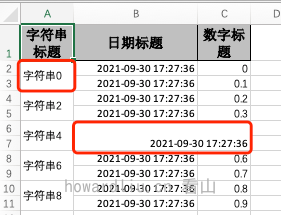 合并单元格注解