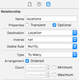 locations data model inspector