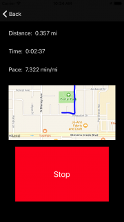 in-run map