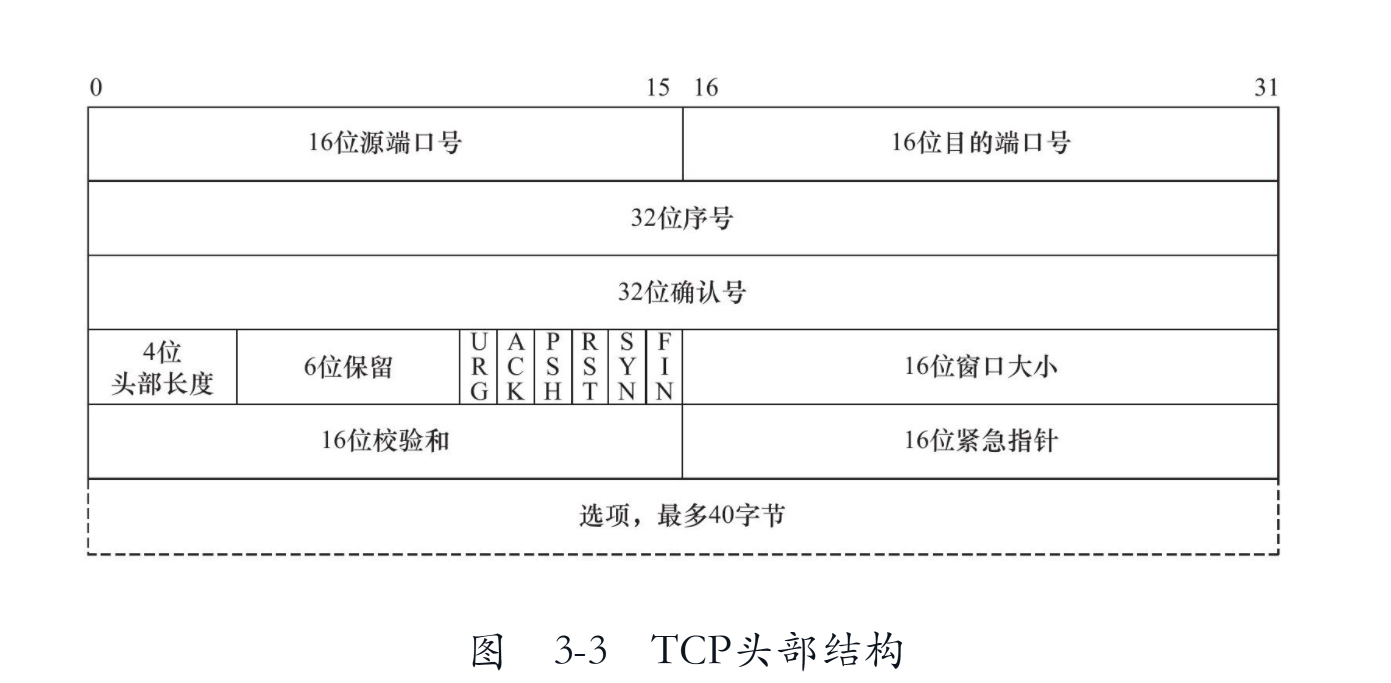 TCP头部结构