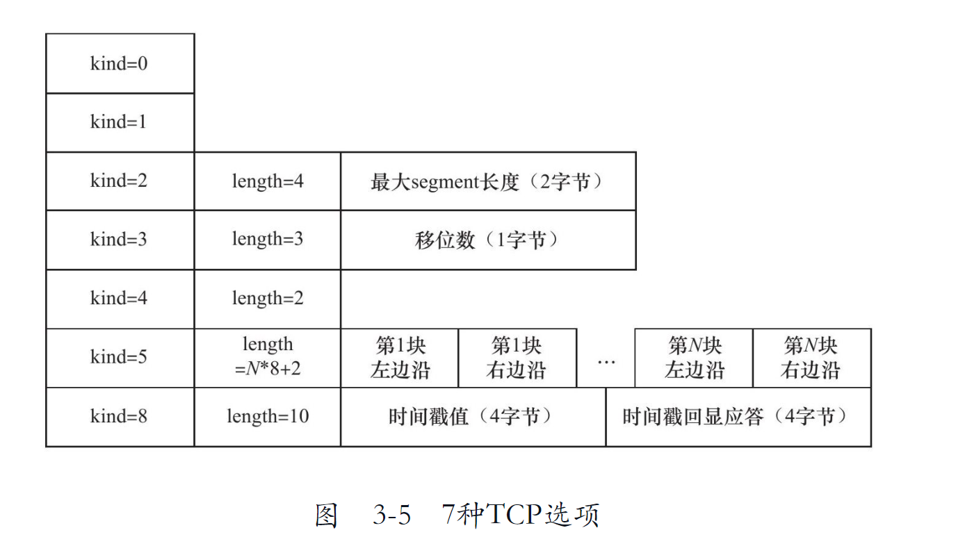 七种TCP选项