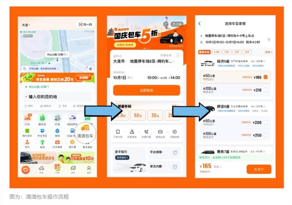 滴滴包车服务全国上线：专属司机、专属车辆
