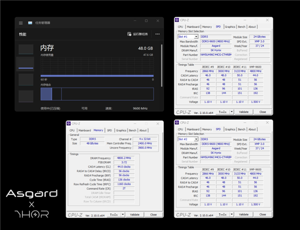 阿斯加特全球首发cudimm ddr5-9600内存：马上破10ghz！