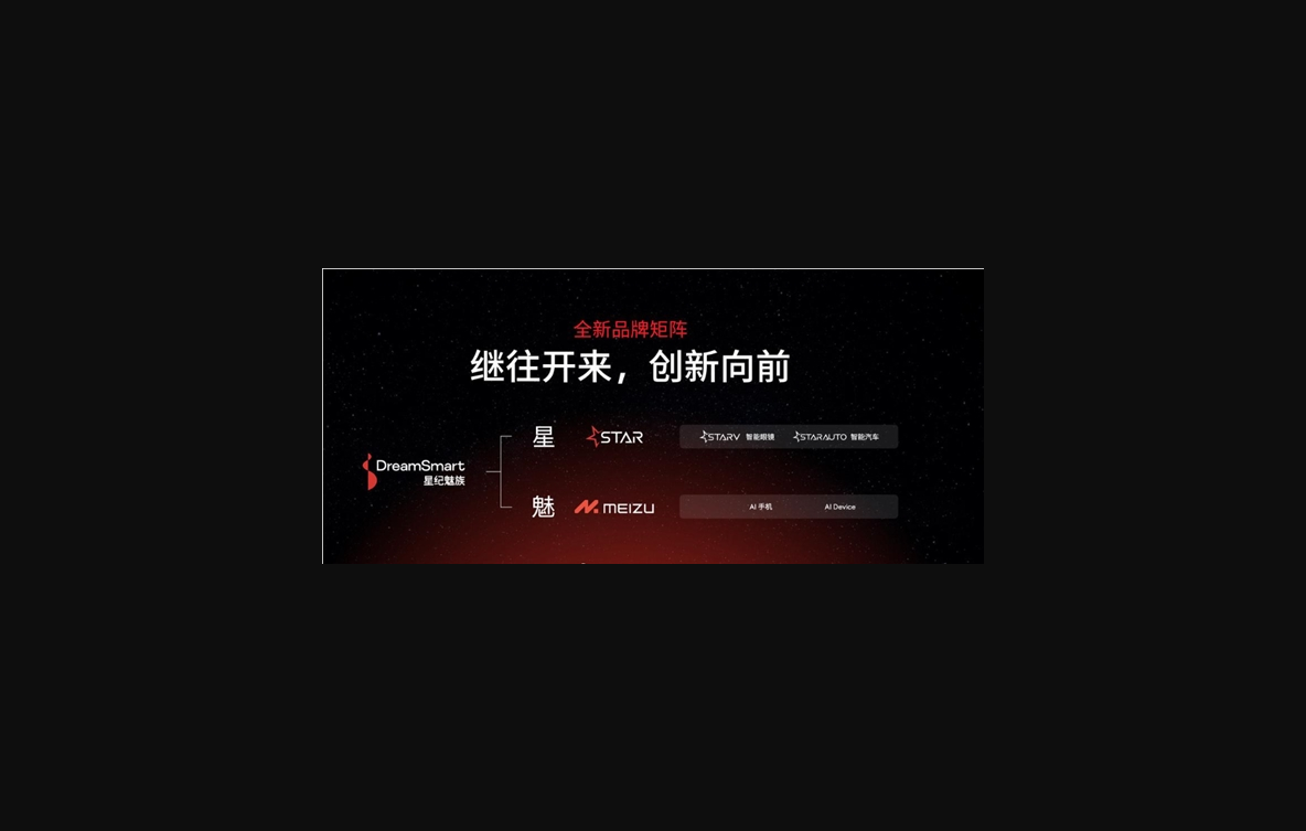 星纪魅族推出全新产品系列品牌star：专注于智能眼镜和智能汽车