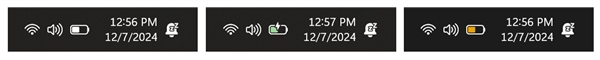 微软win11又一隐藏功能被发现：电池图标变色了